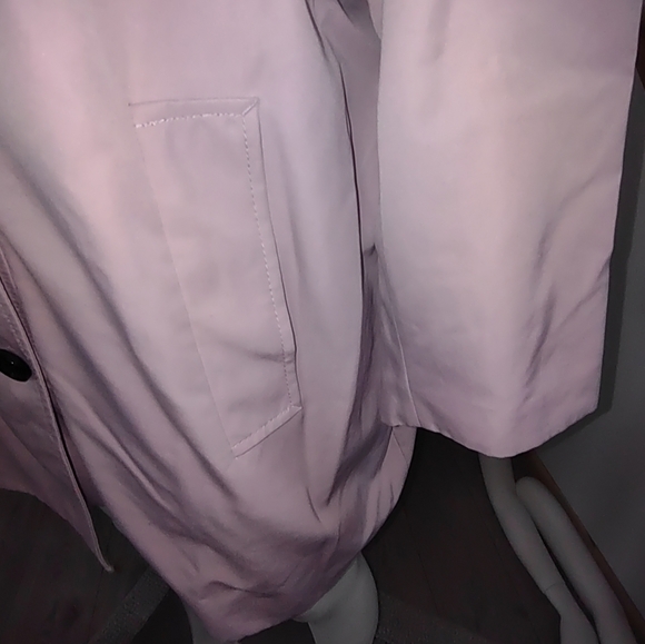 LANDS end pink trench coat - Picture 4 of 8